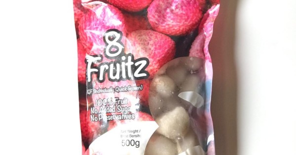 8 Fruitz IQF Lychee Frozen 500 gr